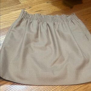 J. Crew Tan Mini Skirt